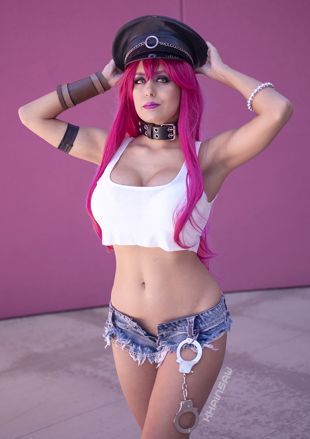Street Fighter Poison косплей