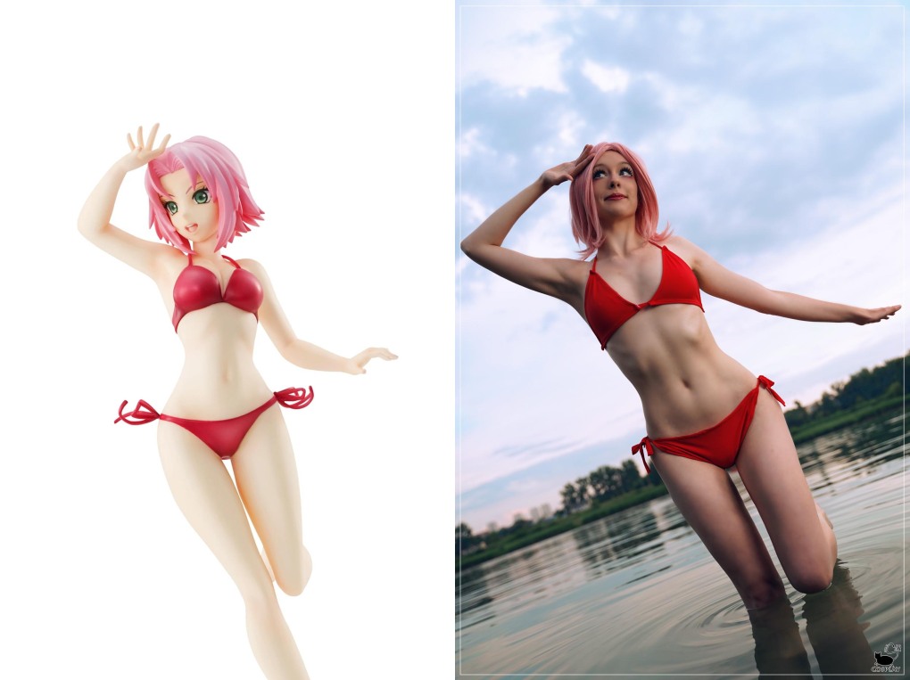 Sakura Haruno в купальнике