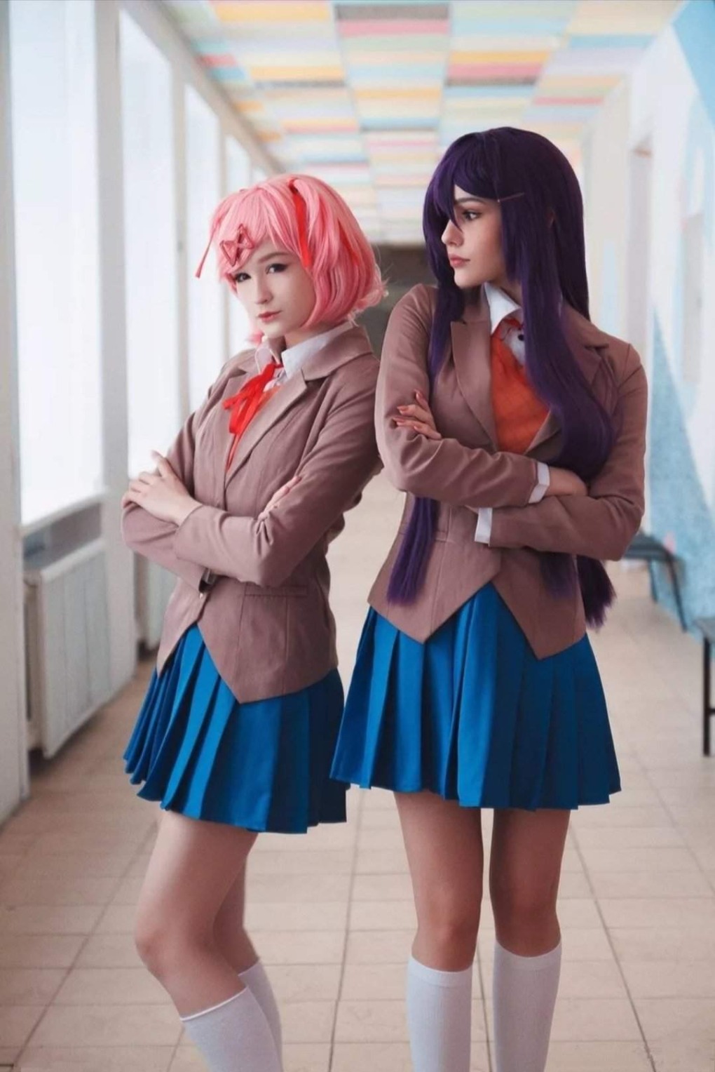 Натсуки Doki Doki косплей