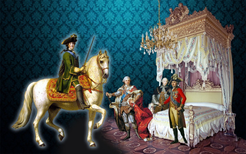 Юлия Снигирь Екатерина Великая постель