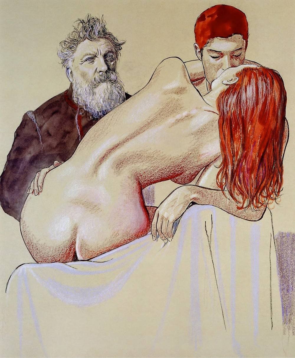 John Currin художник инцест