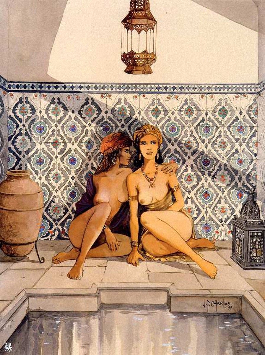 Живопись Константин Разумов гарем