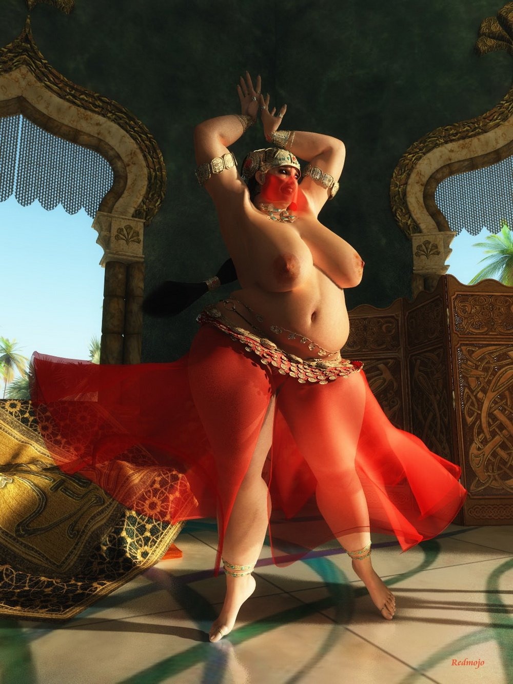 Гарем картины Konstantin Razumov