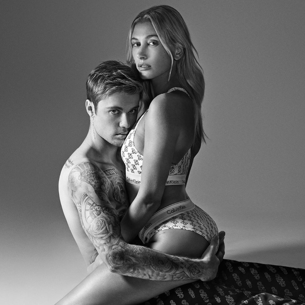 Hailey Bieber Bath photo shoot