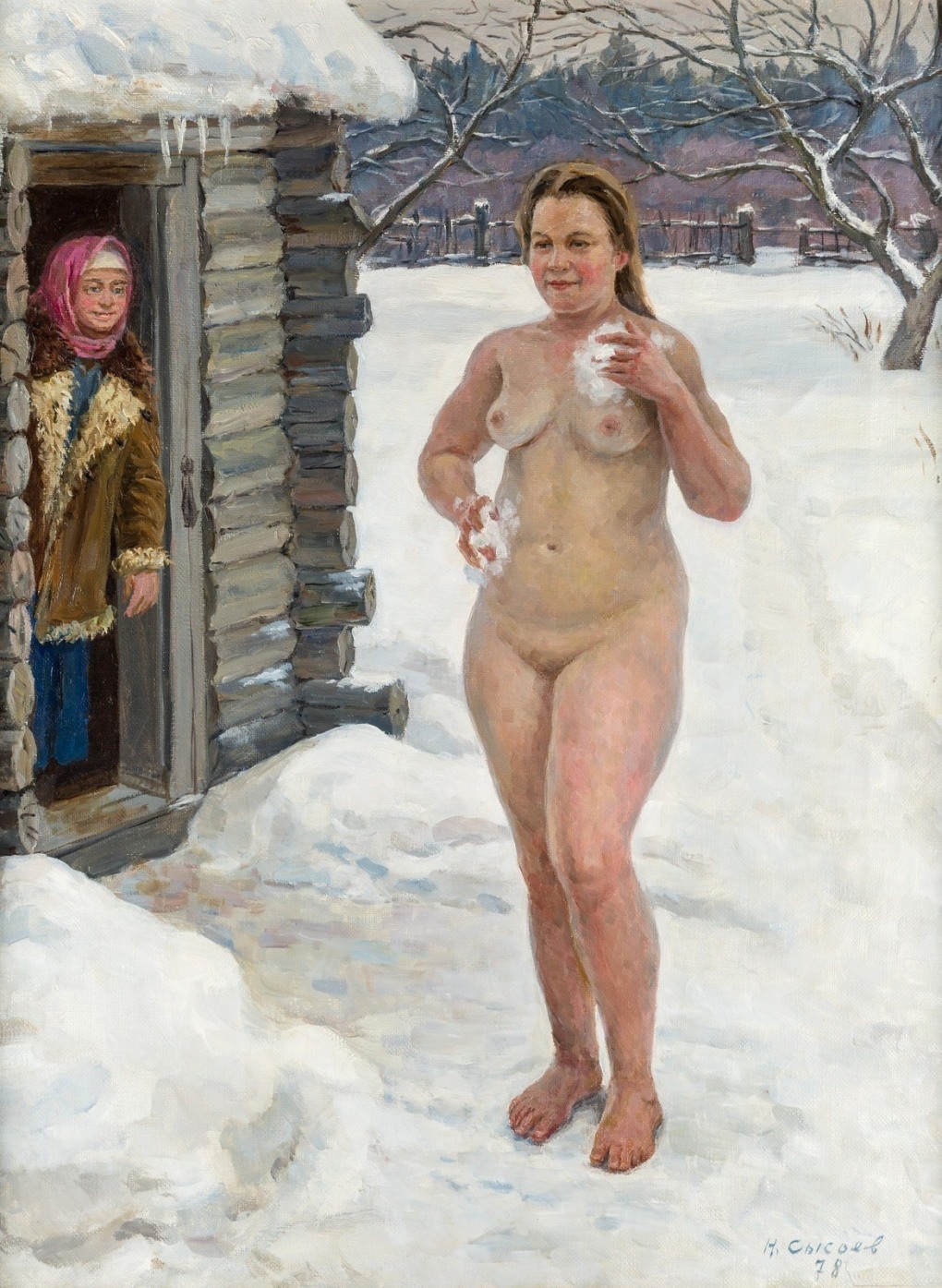 Русская Венера ню фото
