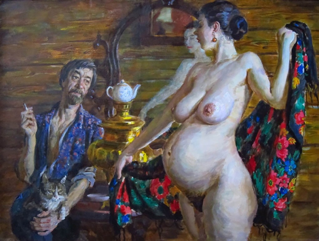Кустодиев русская Венера
