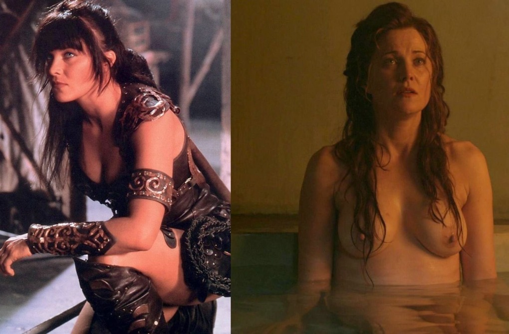 Люси Лоулесс в Spartacus: Gods of the Arena (2011)