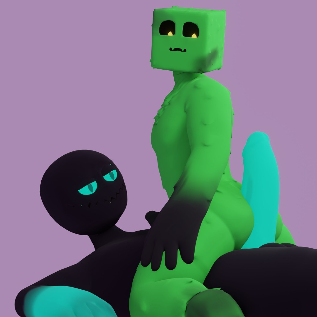 Майнкрафт ЭНДЕРМЕН И КРИПЕР sex