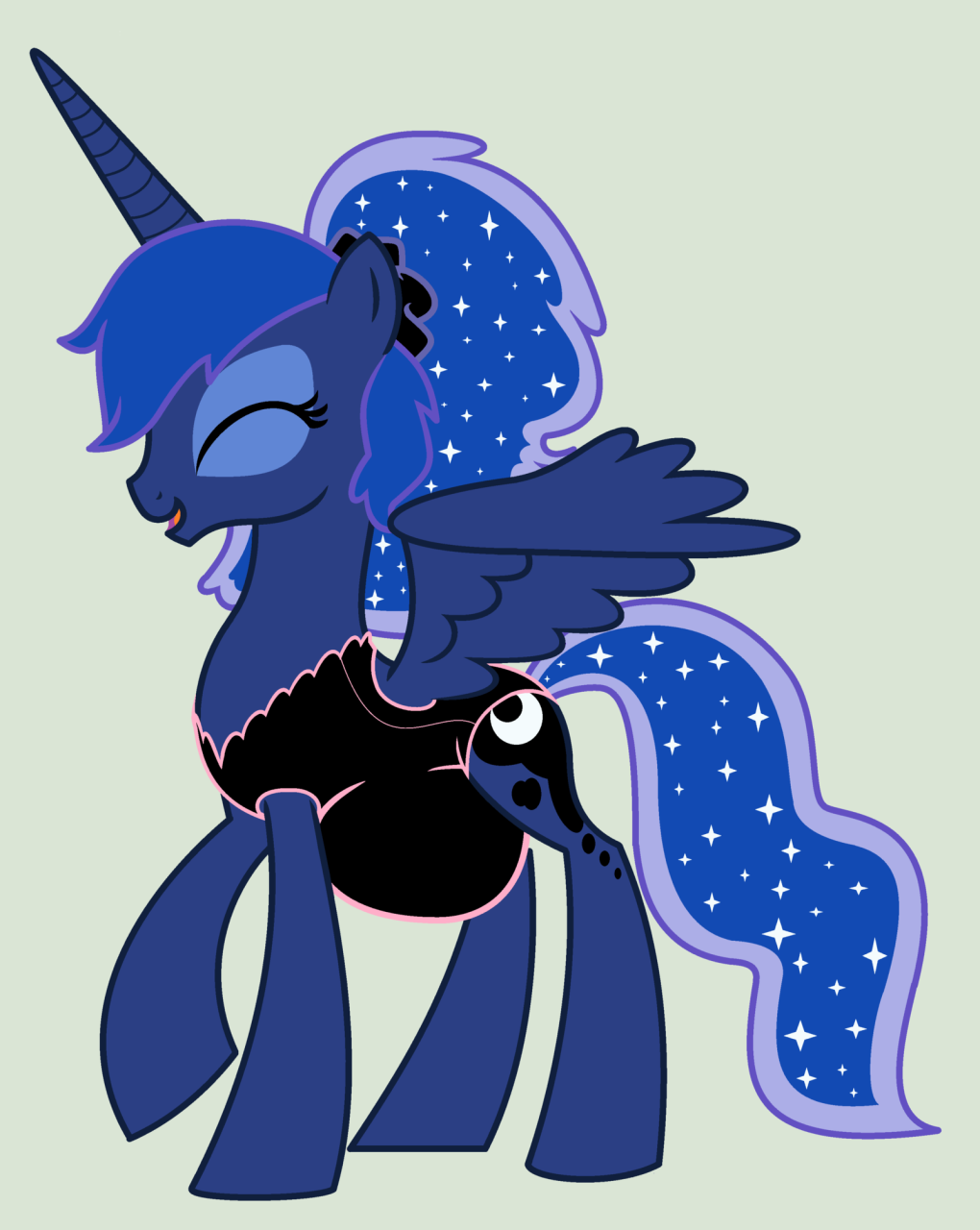 MLP Princess Luna pregnant