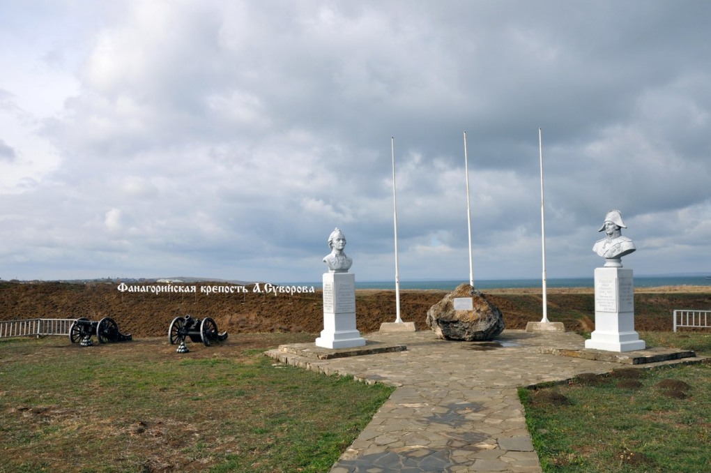 Геленджик на карте Черноморского побережья