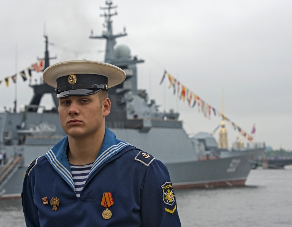 Парад моряки Россия