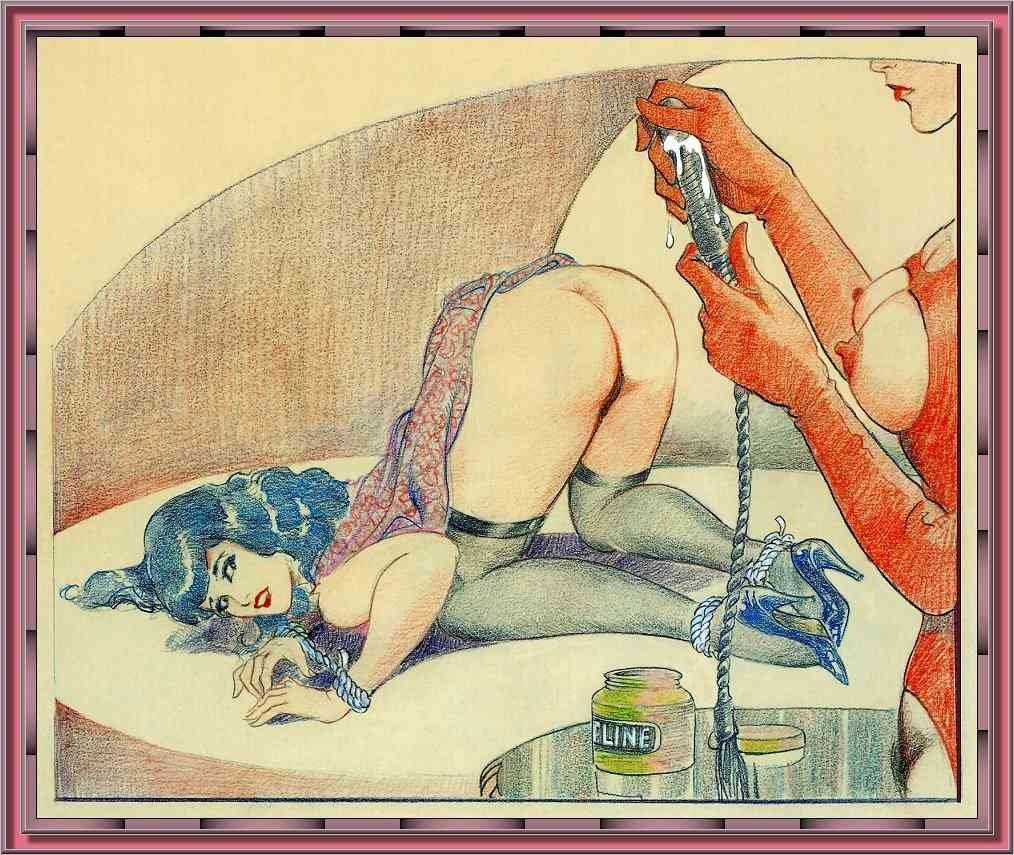 Рисунки с стиле Фемдом
