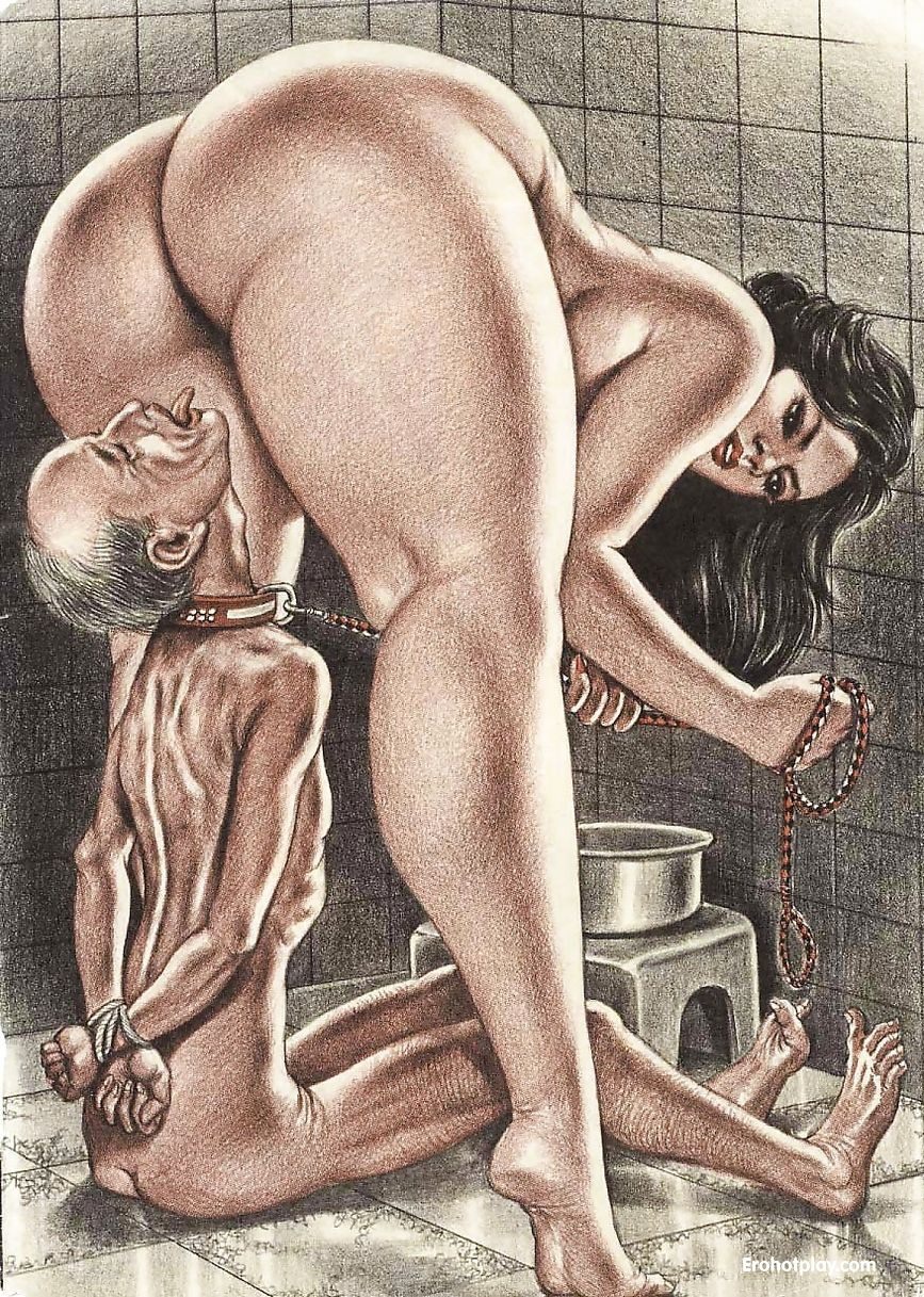 Рисунки Фемдом бдсм ретро