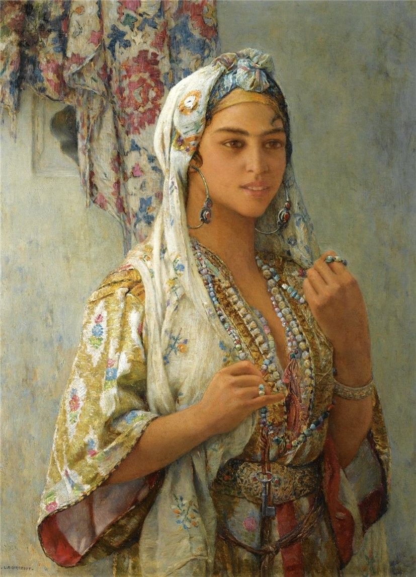 Арабский платок женский