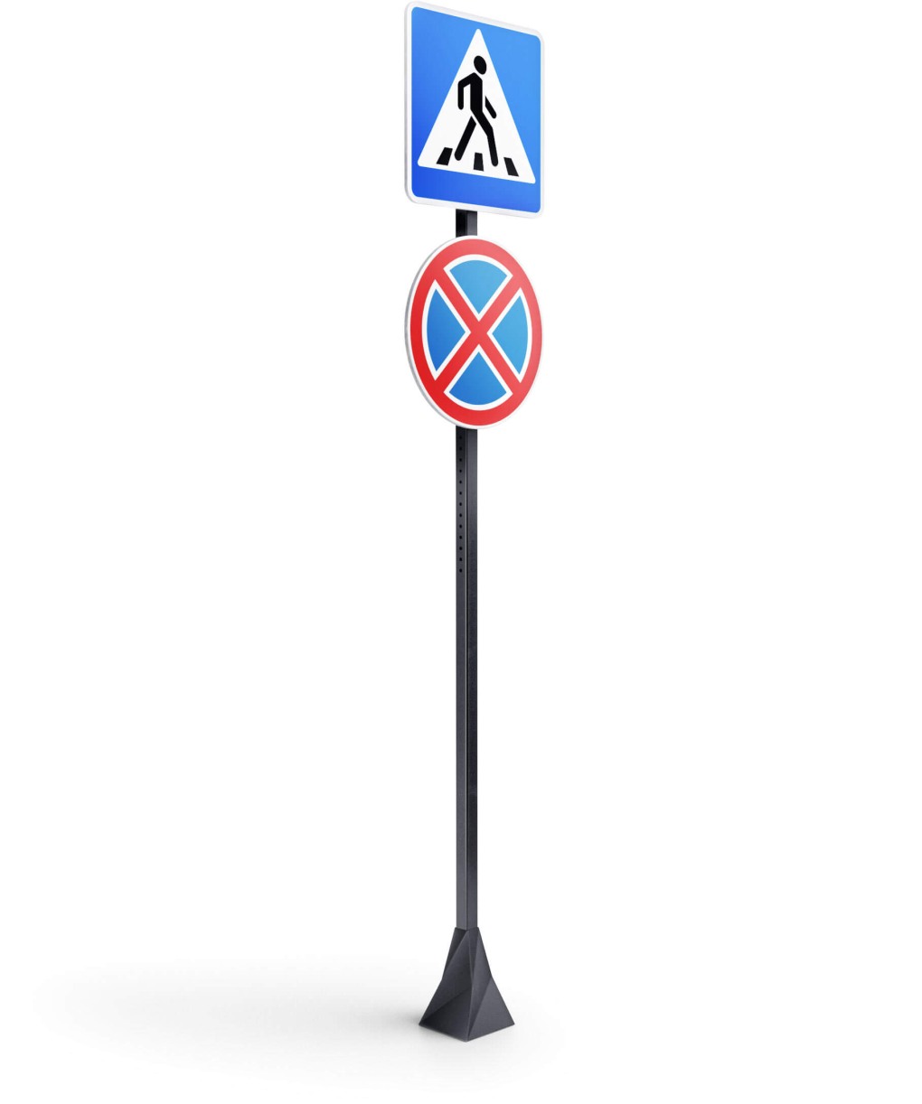 Текстура дорожных знаком в Америке