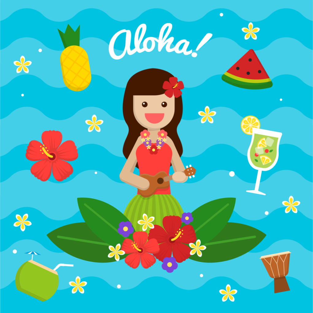 Заставка на рабочий стол Aloha