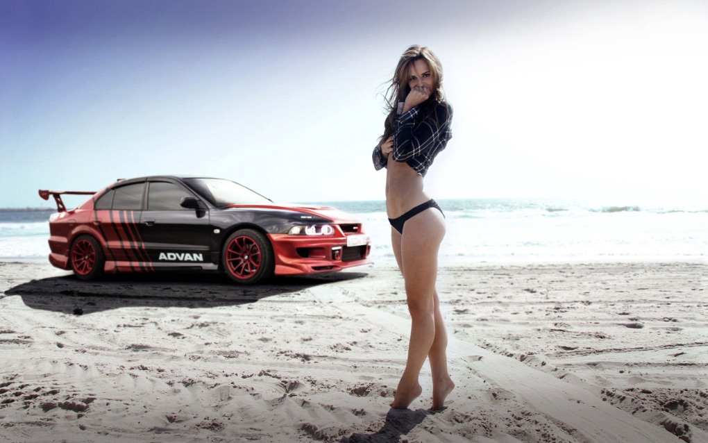 Секси девушки и автомобили