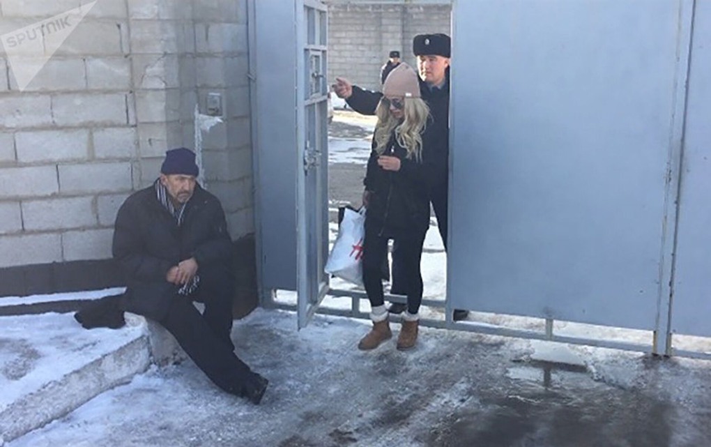 Казахская блогерша Айжан