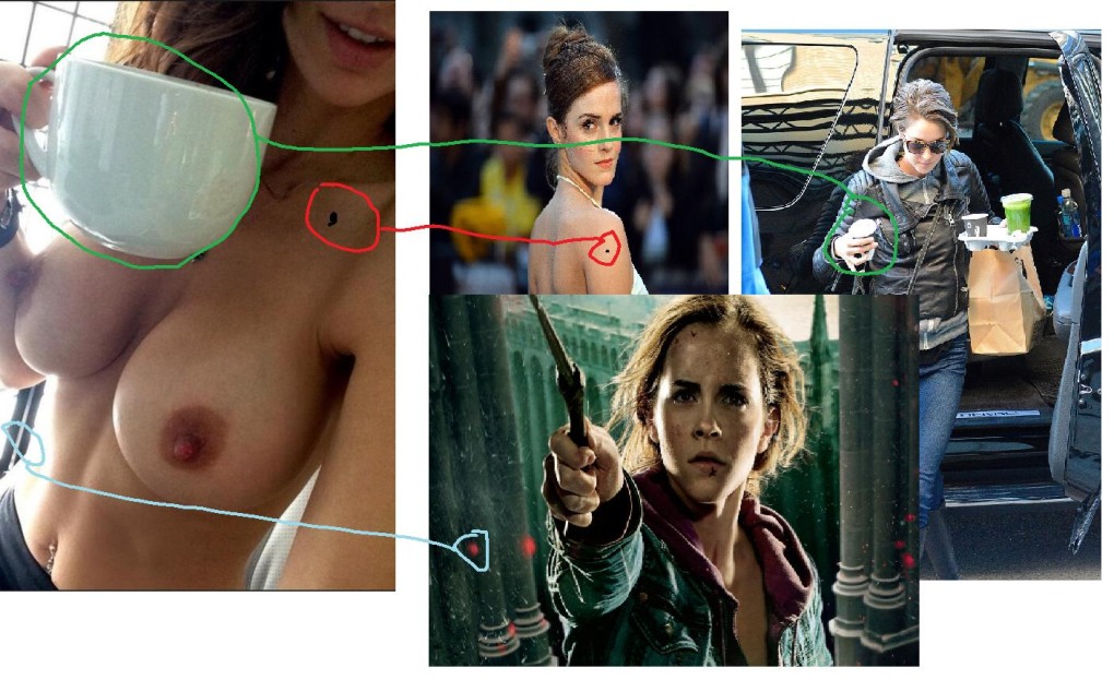 Сливы голой Эммы Уотсон