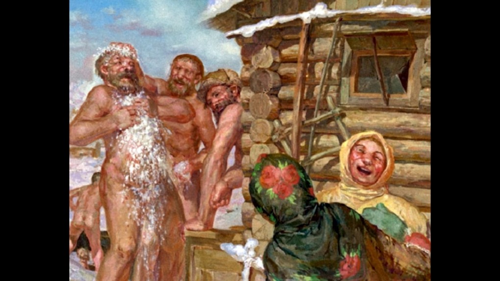 Цорн Андерс живопись баня
