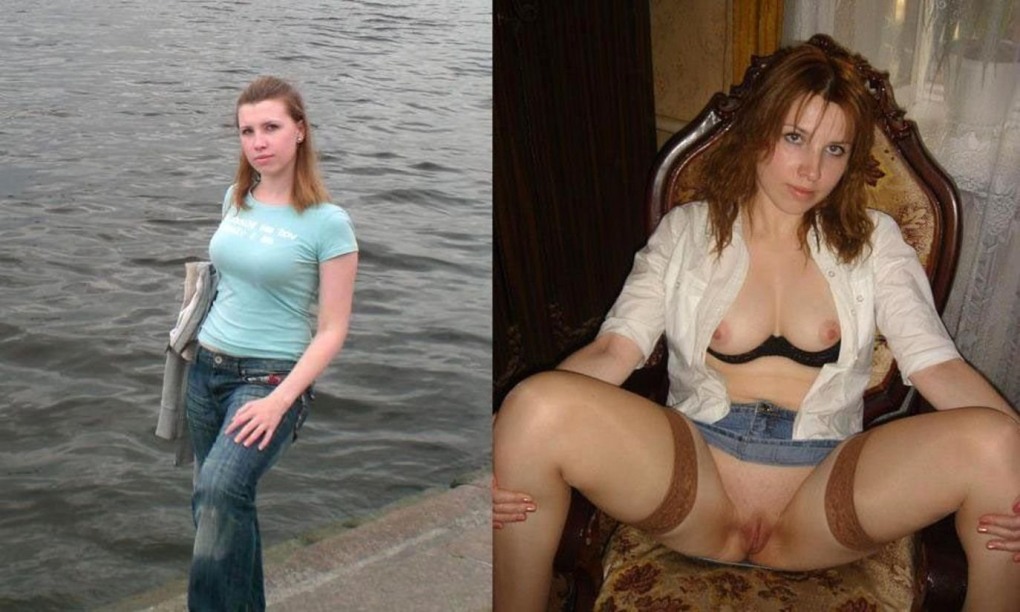 Голые бабищи одетые и раздетые