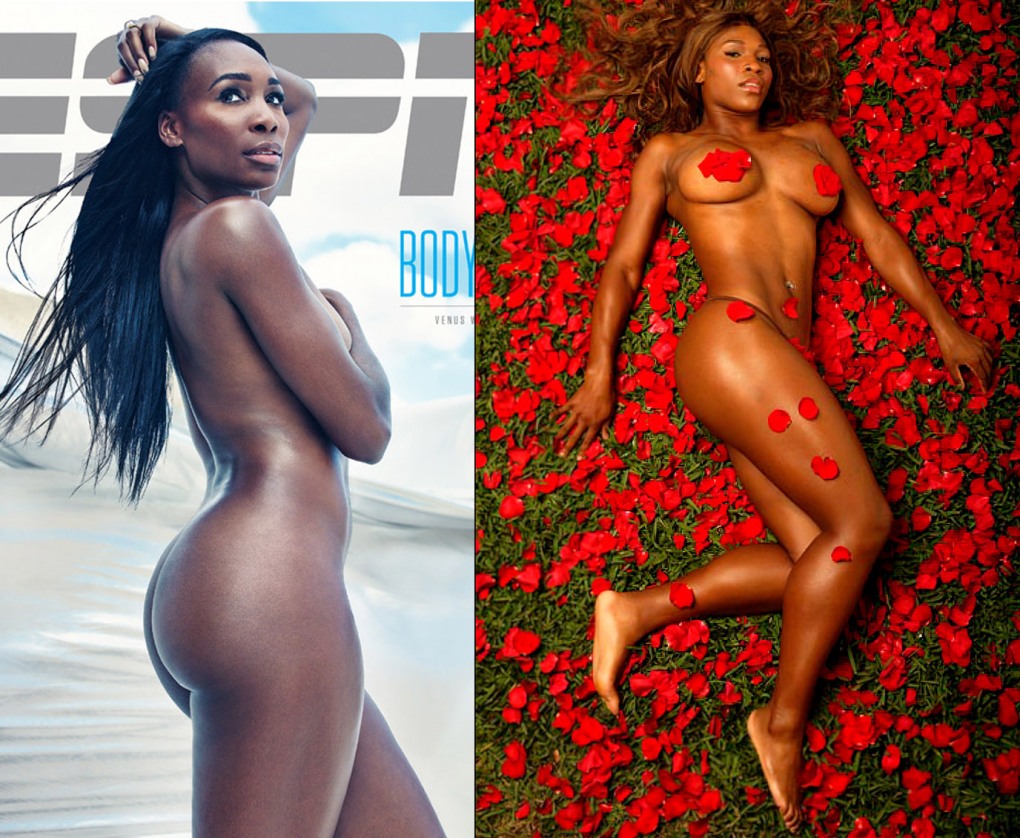 Serena Williams topless