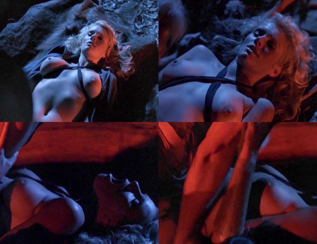 Lana Clarkson nude Scene in Queen Barbarian Video