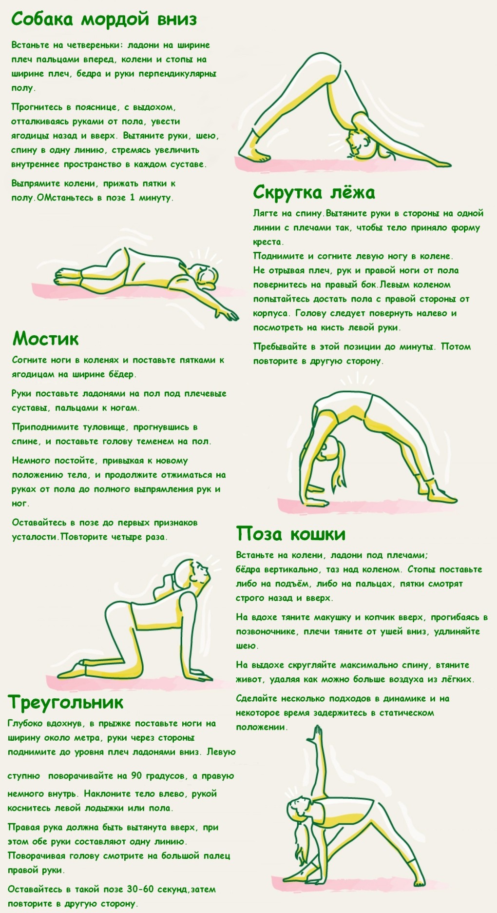 Адхо Мукха Шванасана Паривритта