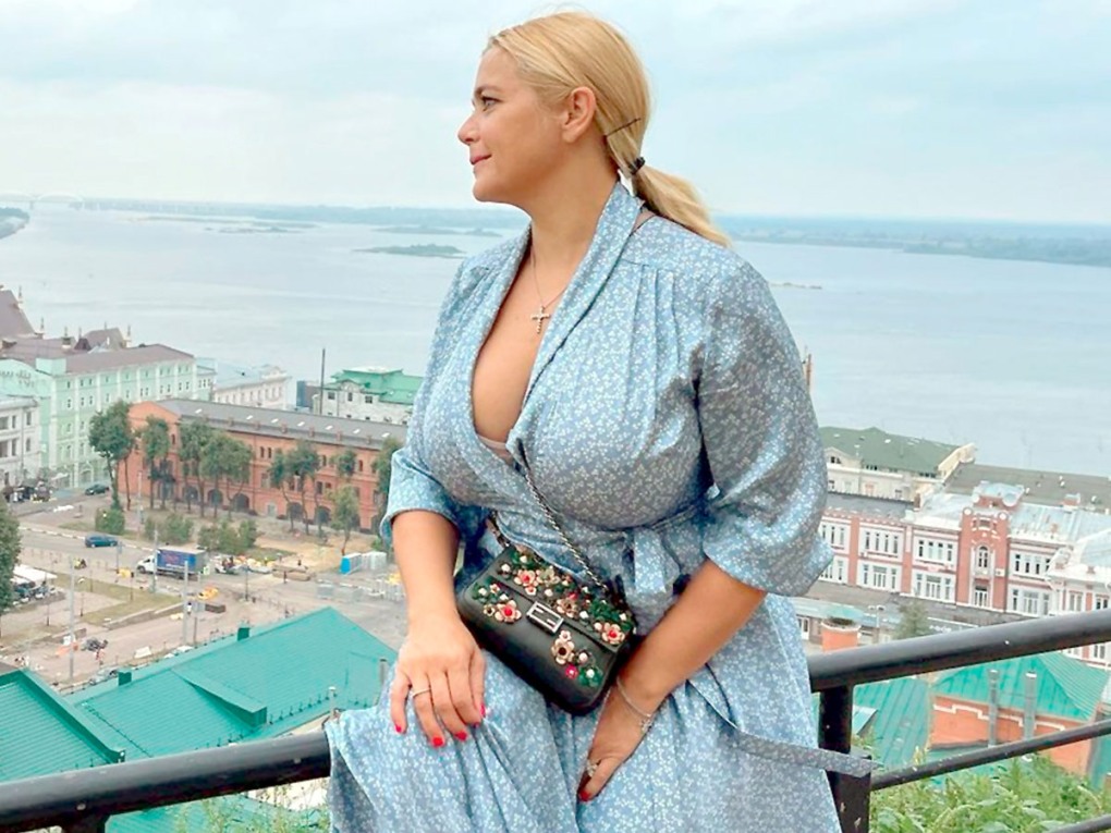 Постройневшая Ирина Пегова
