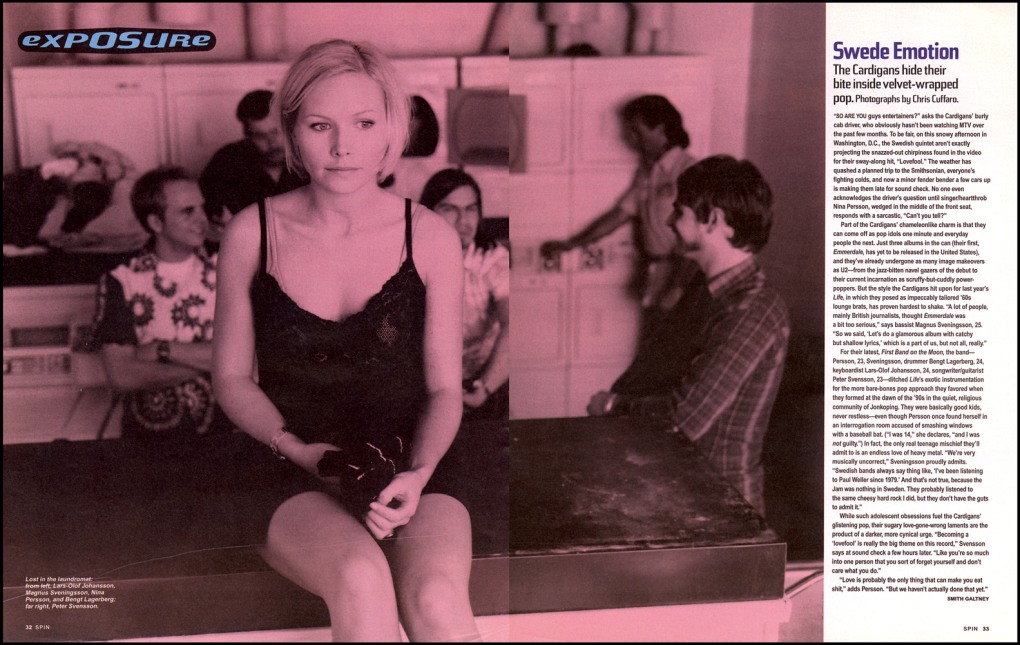 Группа the Cardigans вокалистка