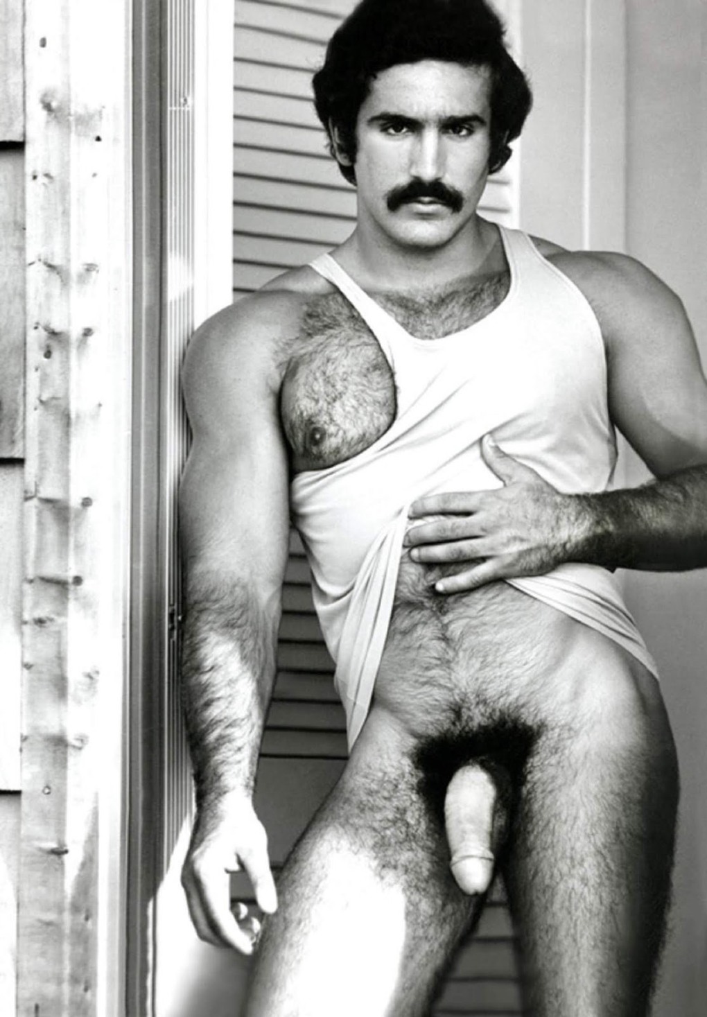 Retro studs:Ben in Stallion Magazine, 1988