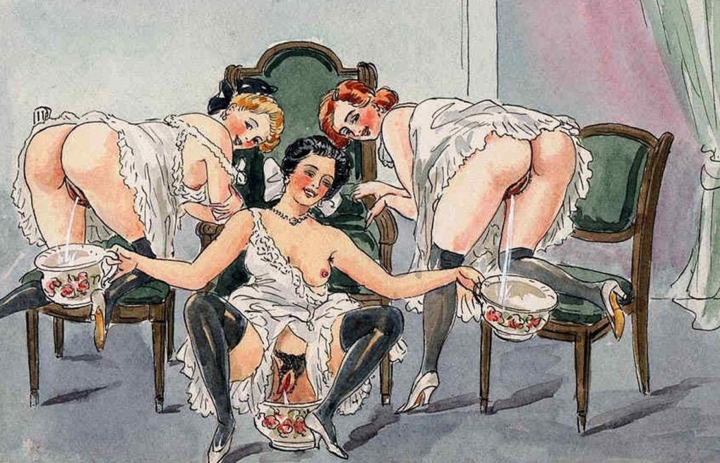 Эротические цветные Рисованные истории