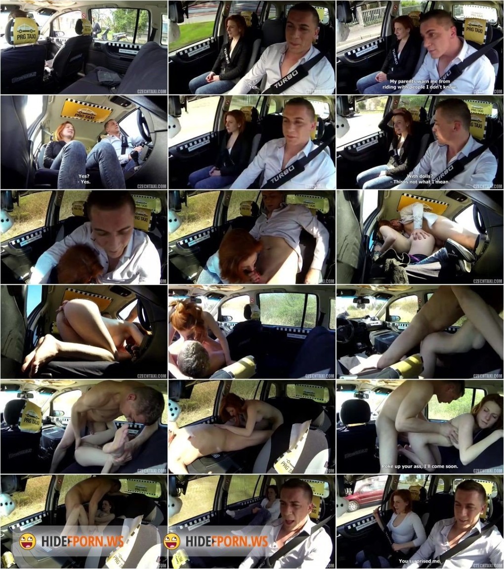 Жесткий анал в чешском такси