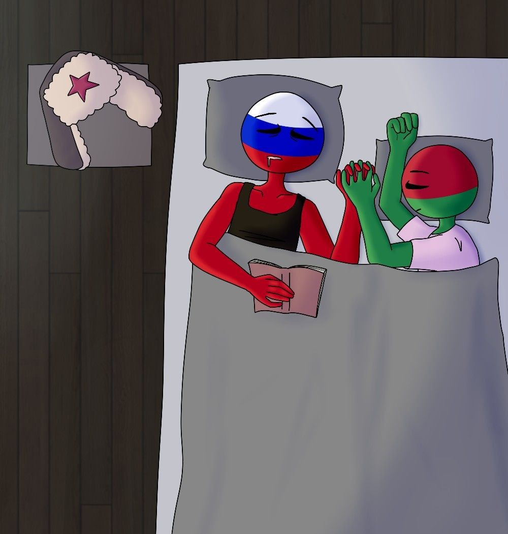 Countryhumans Россия и Беларусь