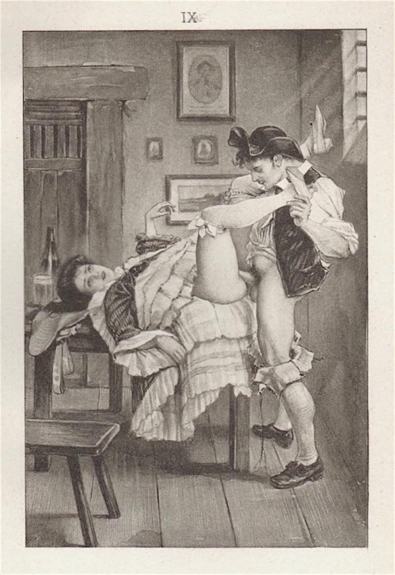 Старинные порнографические