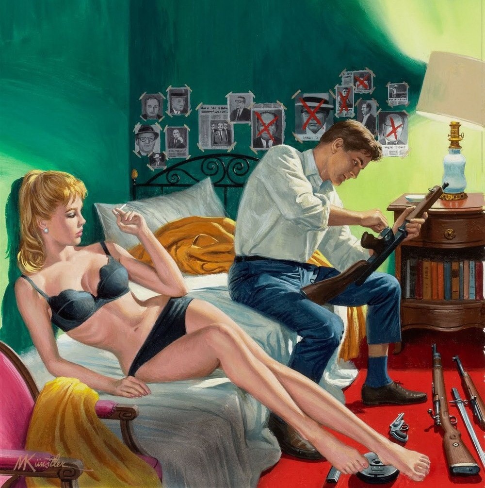 Морт Кунстлер картины