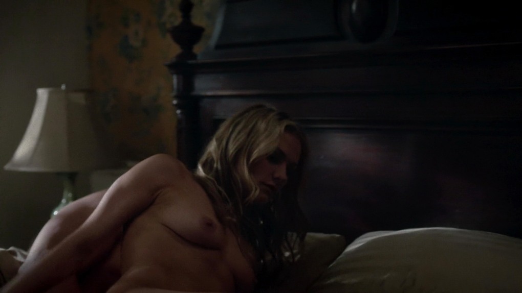 Anna Paquin, настоящая кровь, секс-сцена