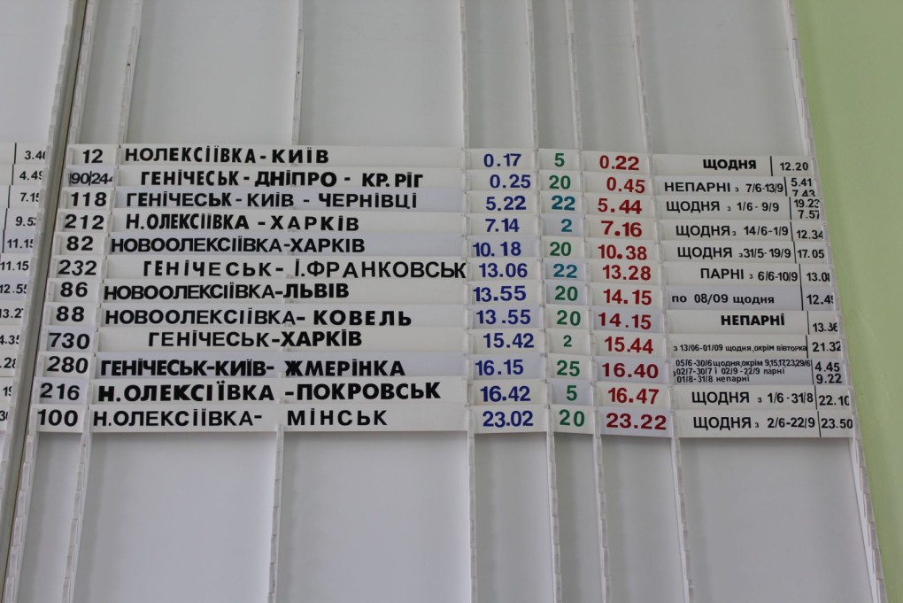 Расписание поездов Южного направления