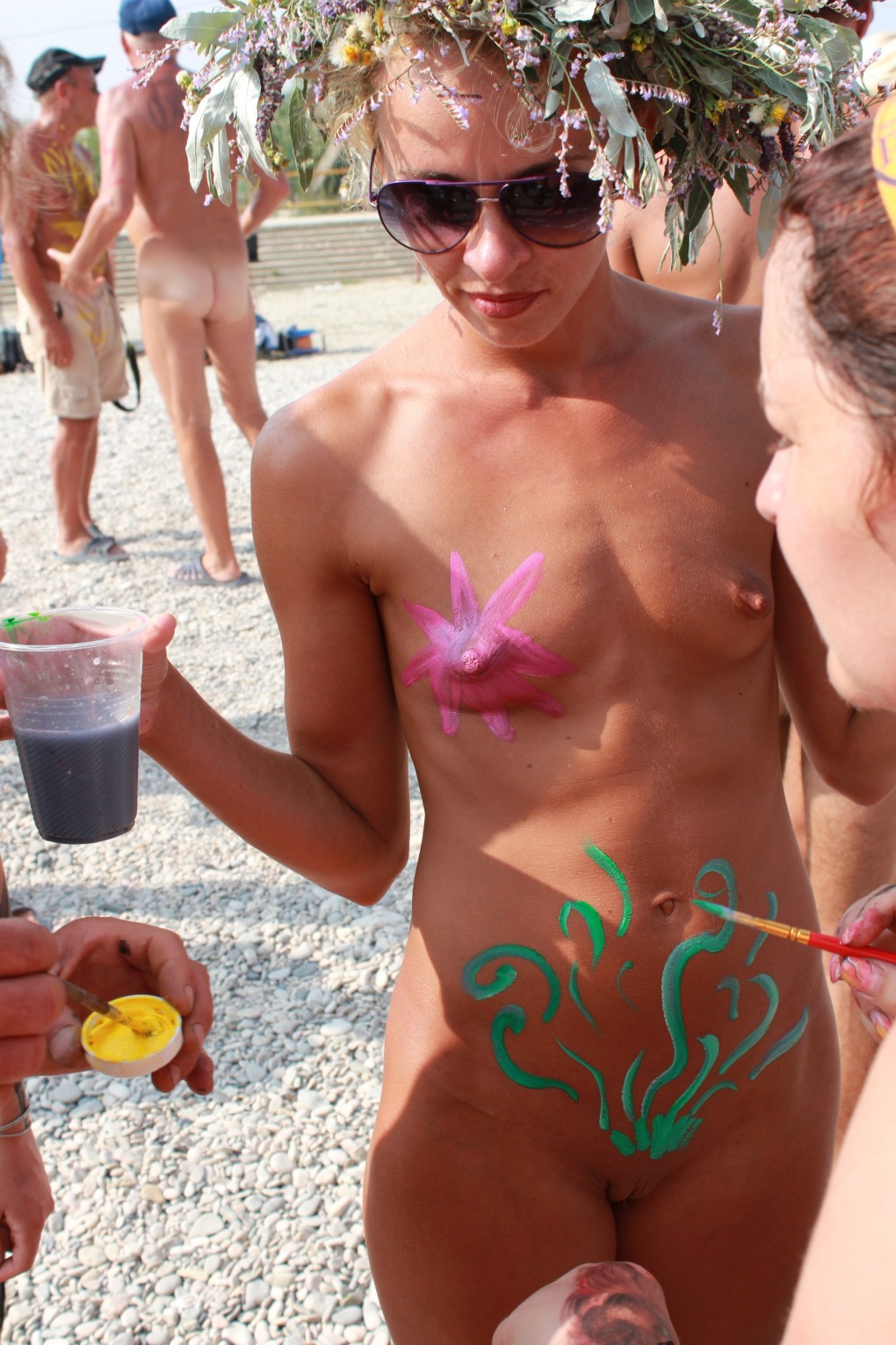 Праздник Нептуна Коктебель Family nudism