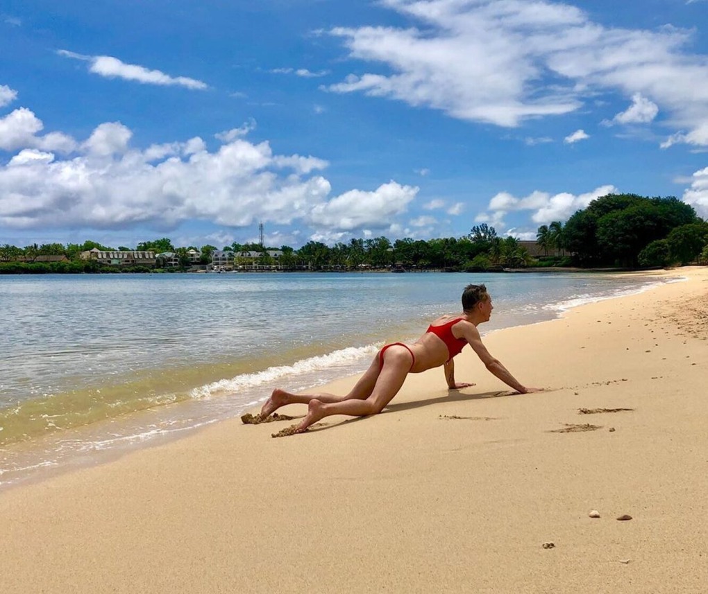 Панин в купальнике