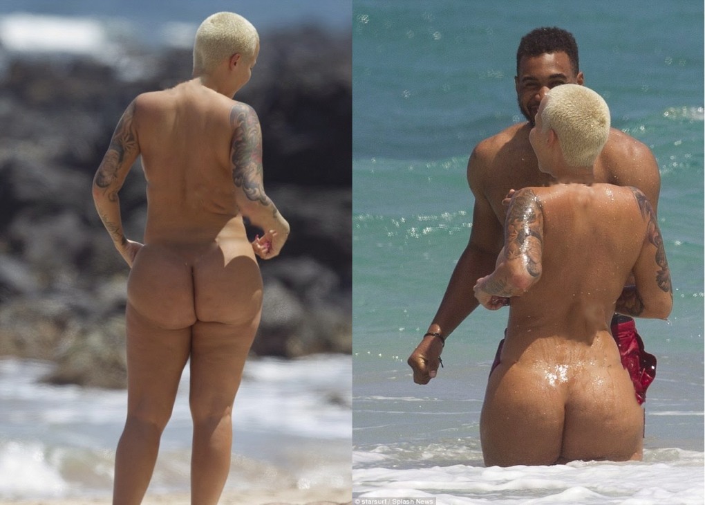 Amber Rose and Kim cumms one shot xxx TRASHBIN