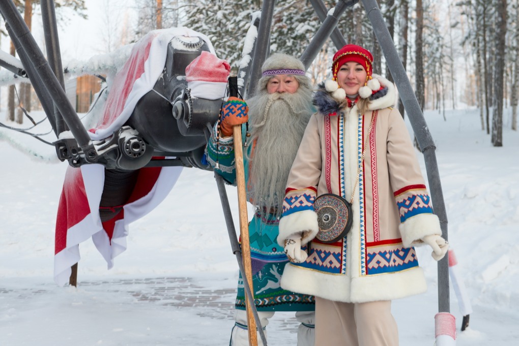 Ненецкий автономный округ на карте России