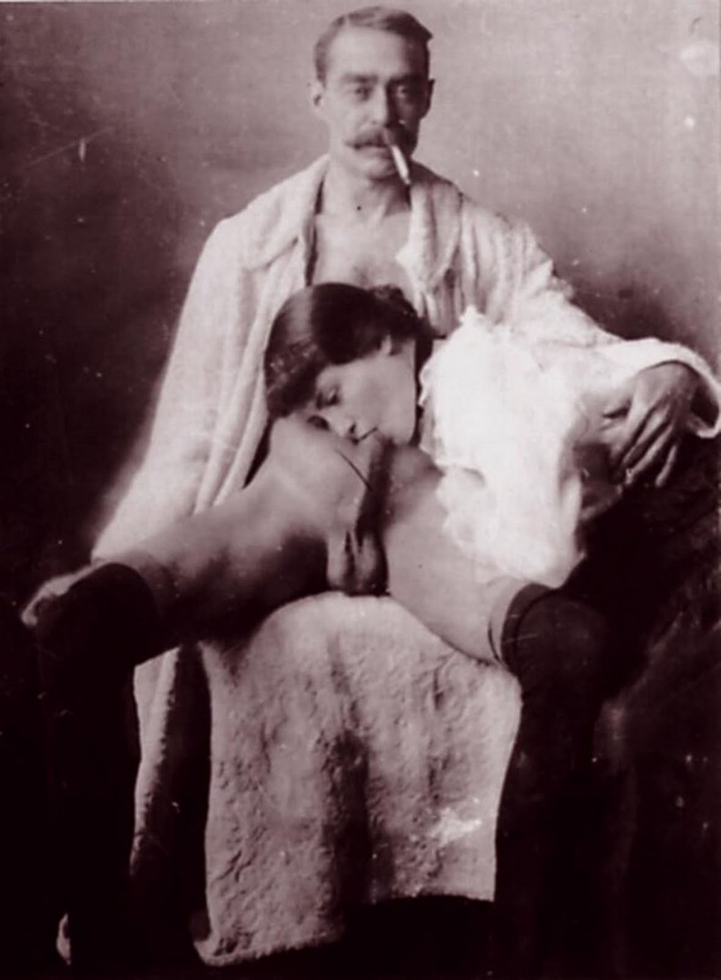 Ретро-эротика 1900 вагина