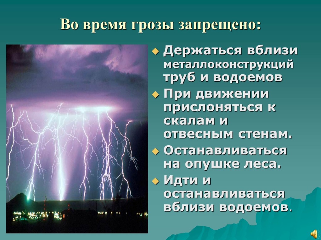 Презентация на тему гроза