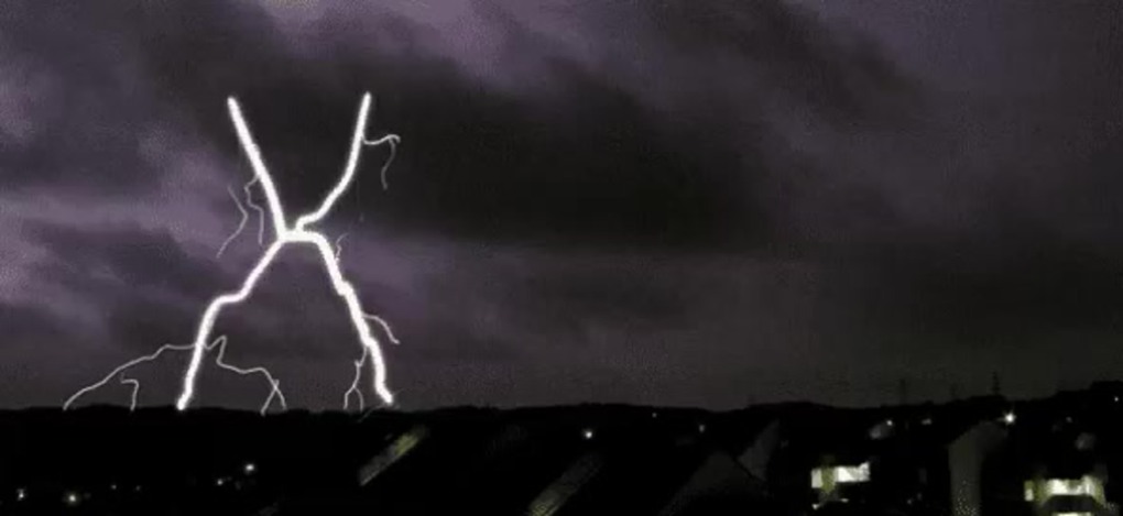Во время грозы