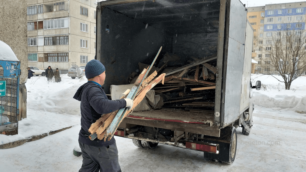 Вывоз мусора Газель грузчики