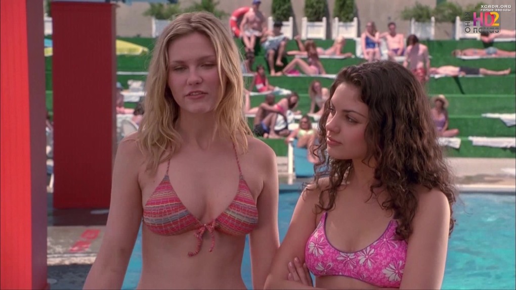 Кирстен Данст добейся успеха в купальнике