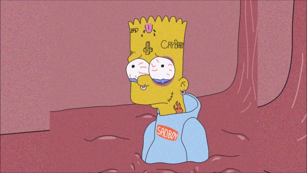Lil Peep симпсоны