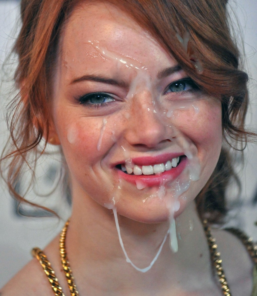 Эмма Стоун facial celeb