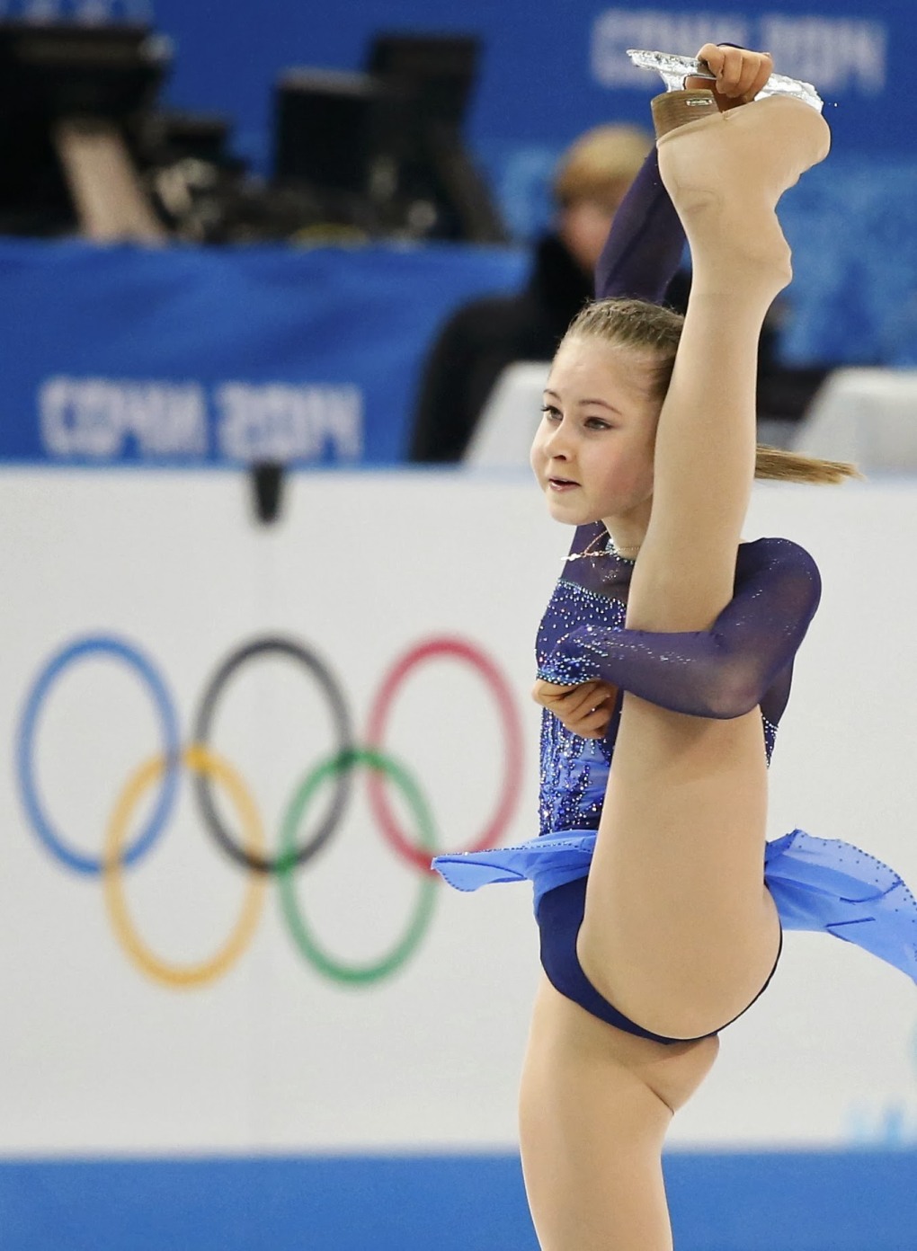 Чемпионка по фигурному катанию Юлия Липницкая